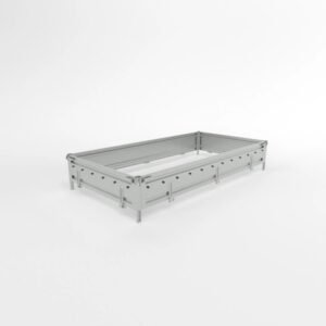 Réhausses ridelles pour hochlader 2,5 m hauteur 40 cm 129221