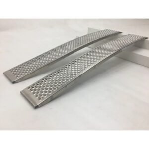 Jeu de 2 rampes alu courbées longueur 2 m résistance 400 kg 1FK6652