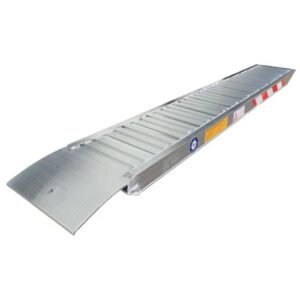 Jeu de 2 rampes alu droite longueur 3 m renforcée sans rebords 1FK7936