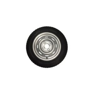 Roue 155/70R13 4T100 déport 30 grise 02081