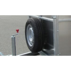 Support de roue de secours pour bétaillère 44003